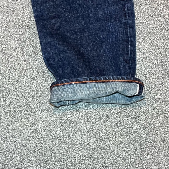 Mountain Hardwear Redline Selvedge Jeans Men’s Size 33X28 Double Knee Raw Denim - Picture 12 of 16